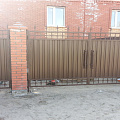 Сварные ворота в Черепаново от компании Ареан-Сибирь
